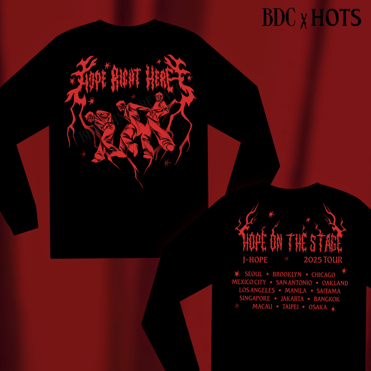 HOTS Metal Tour Tee Pre-Order