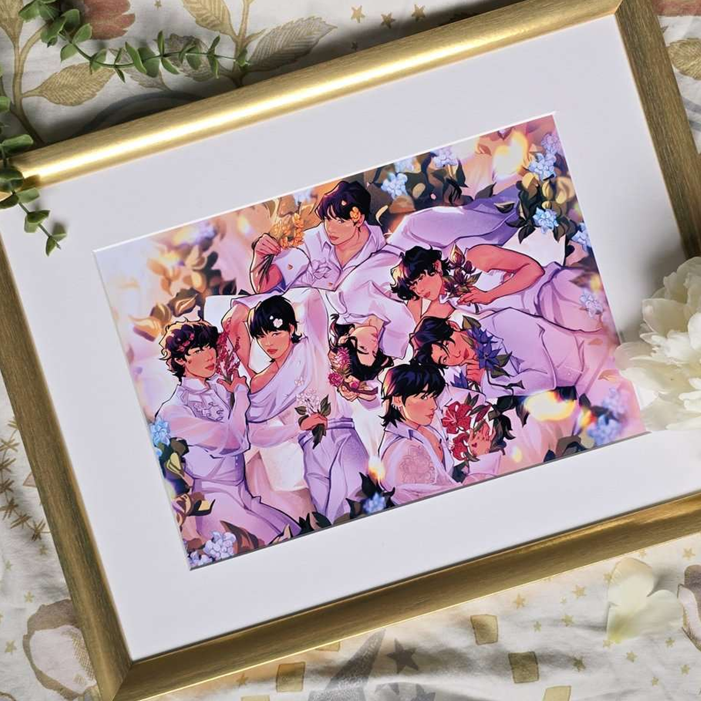 OT7 Flora Festa Print