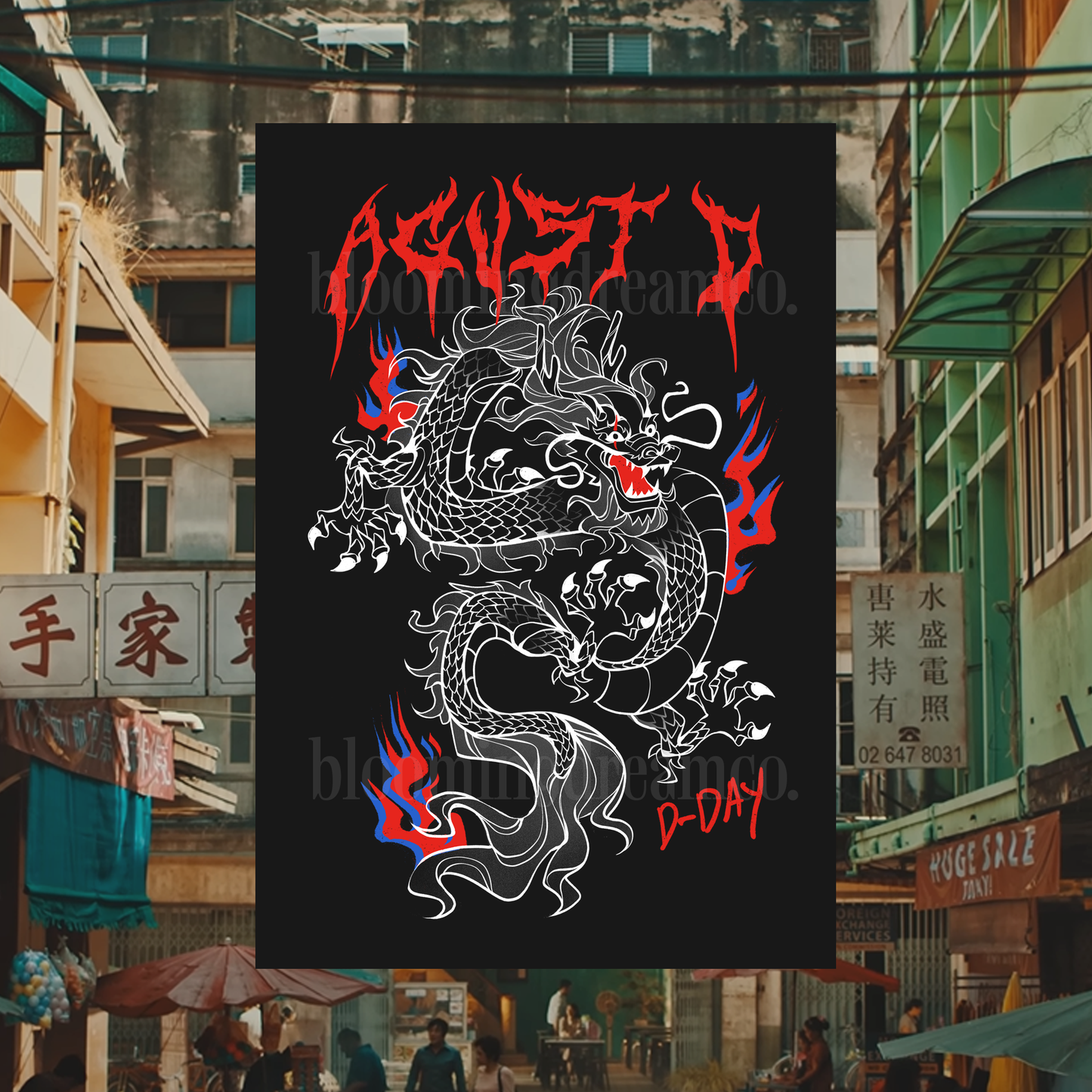 Agust D 'D-Day' Poster