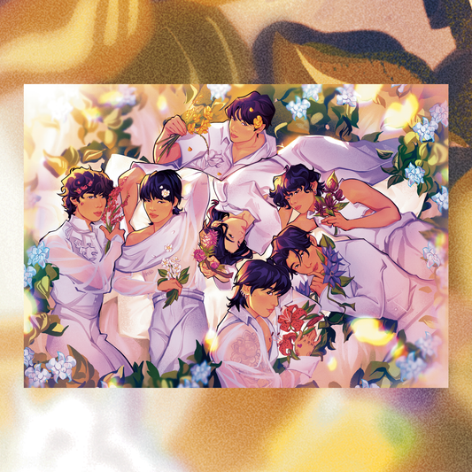 OT7 Flora Festa Print