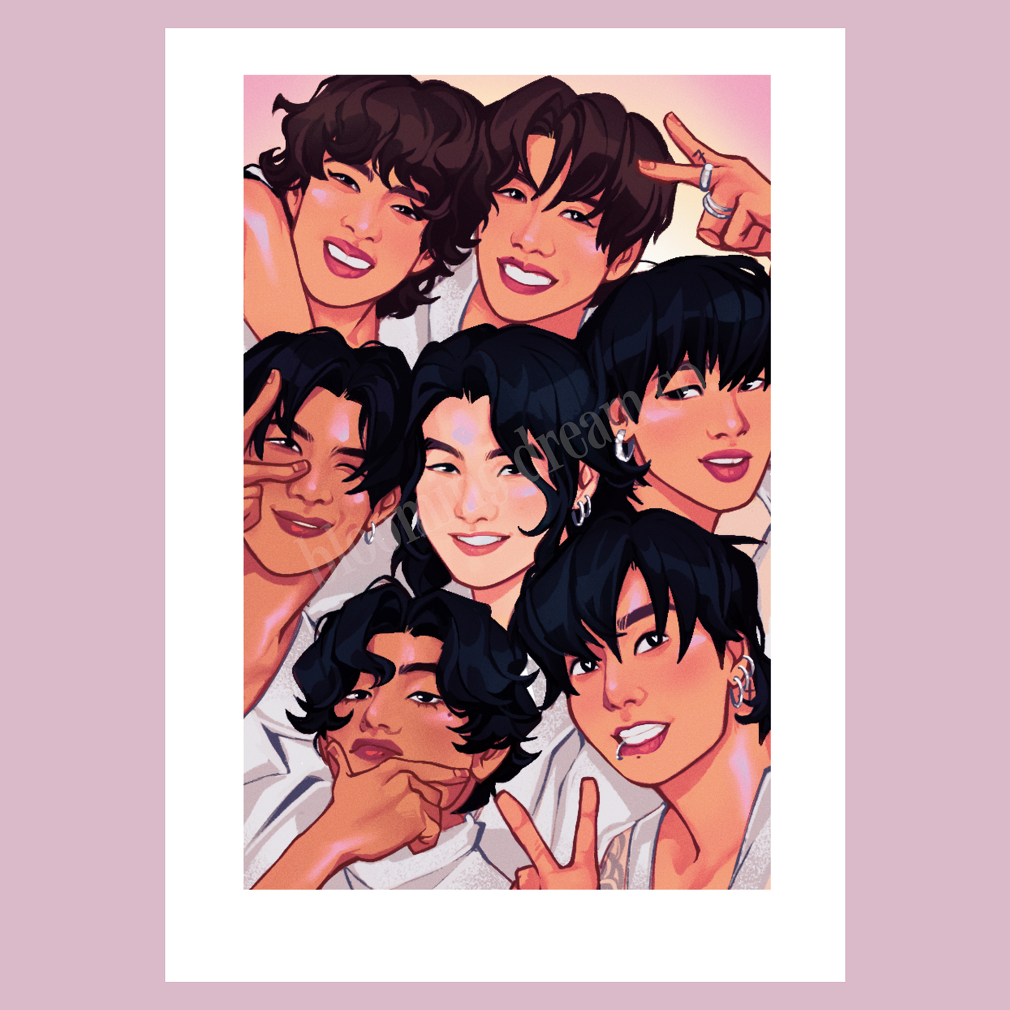 OT7 Photobooth Print